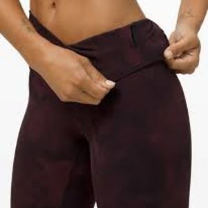 Lululemon Align Pant 28 " Diamond Dye - Cassis Black